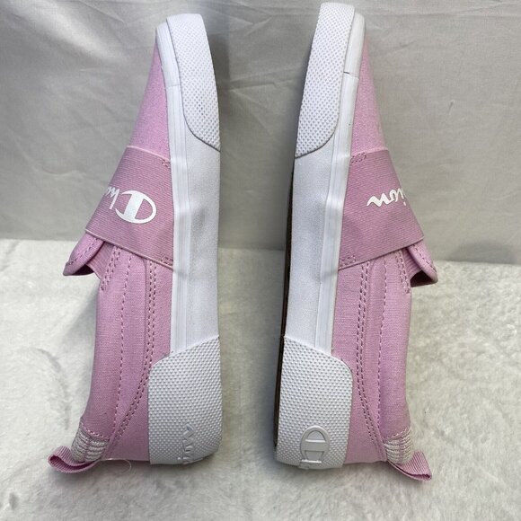 Champion Rally Slip -On Sneakers Canvas Shoes Women Size 6 Pink New (CPS10165W) - Picture 13 of 16